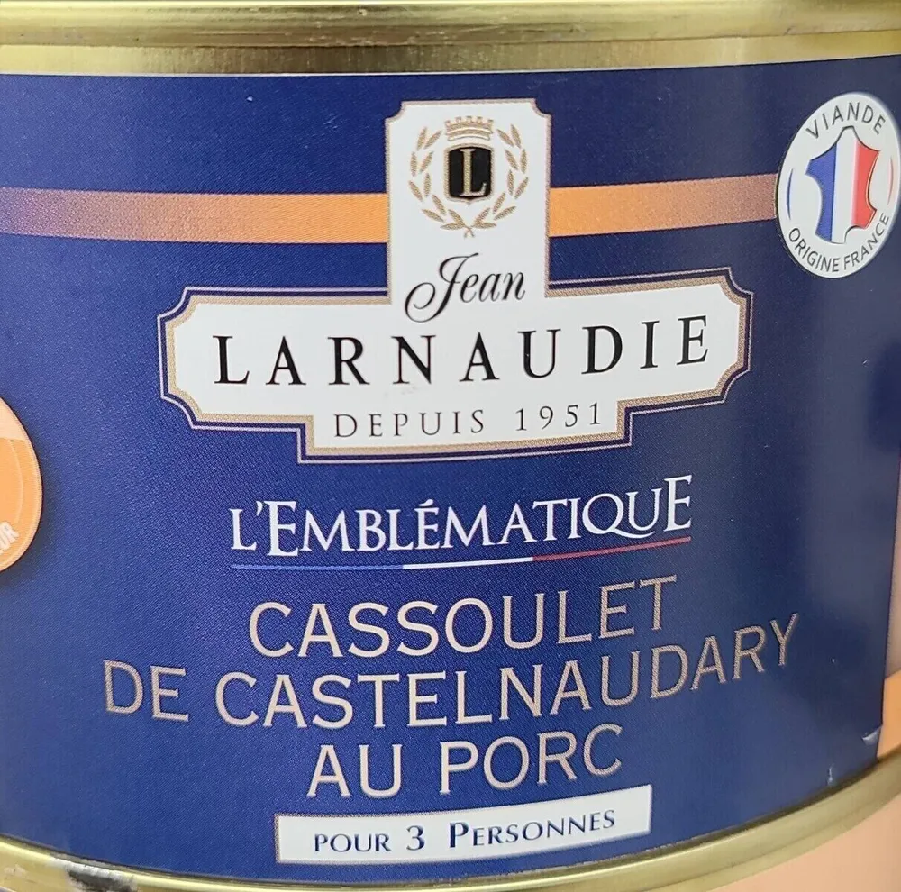 Cassoulet de Castelnaudary au porc