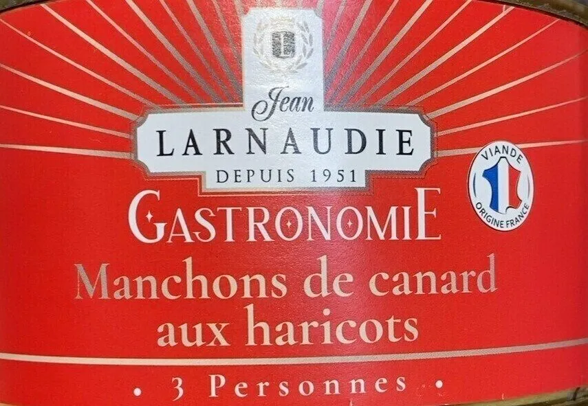 Manchons de canard aux haricots