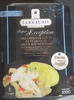 MELI MELO DE LOTTE ET ST-JACQUES SAUCE AUX MORILLES & SA PURÉE DE POMMES DE TERRE À LA POINTE DE MUSCADE