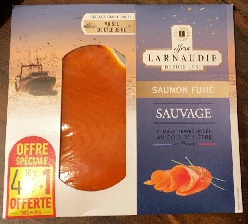 Saumon fume sauvage