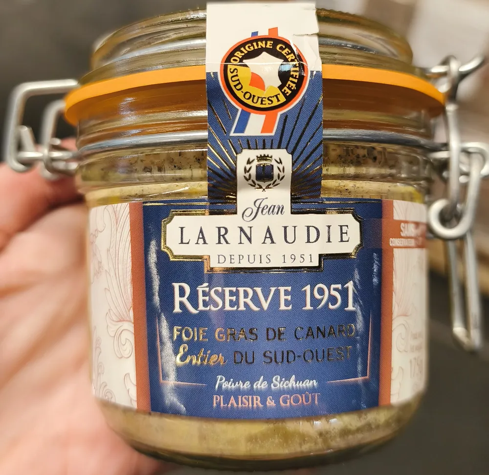 Foie gras de canard entier Réserve 1951