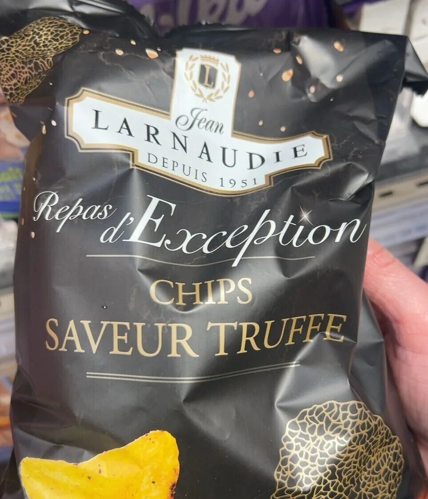 Chips saveur truffe