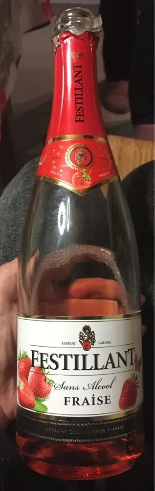 Festillant fraise sans alcool
