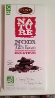 Nature - Chocolat noir 72% bio équateur