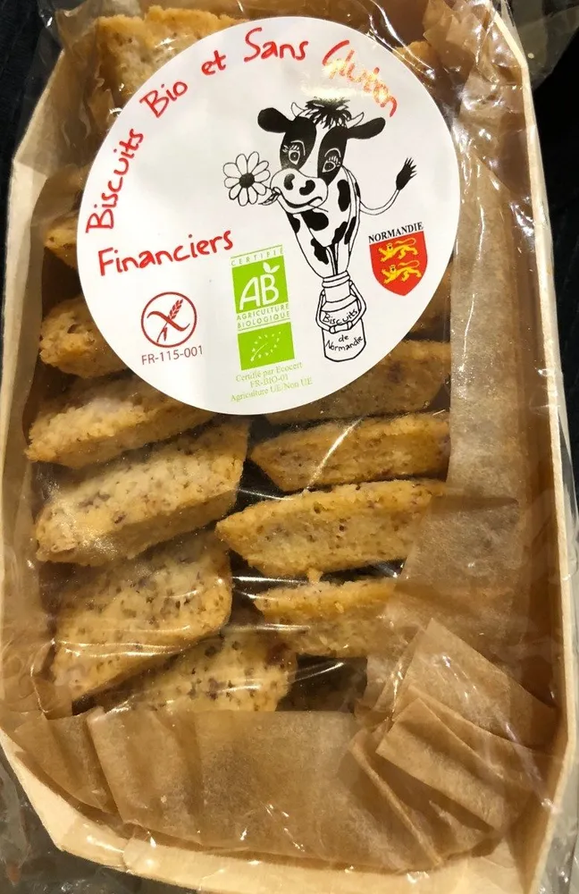 Financiers bio et sans gluten