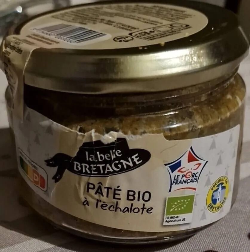 Pâté bio à l'échalote