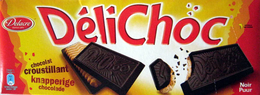 150G Delichoc Noir Delacre