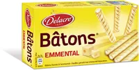 Biscuits Delacre Bâtons Fourrés emmental - 60g