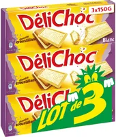 Delacre délichoc chocolat blanc