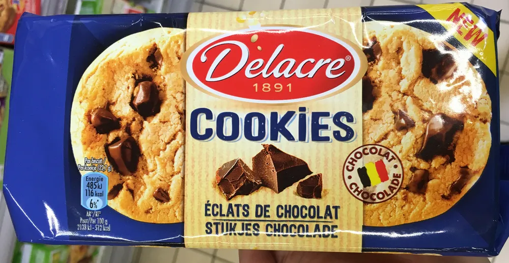 Cookies éclats de chocolat