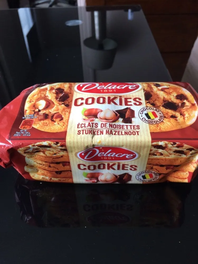 Delacre Cookies éclats de noisettes 180 g