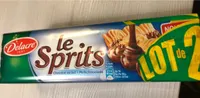 Biscuits chocolat au lait Delacre