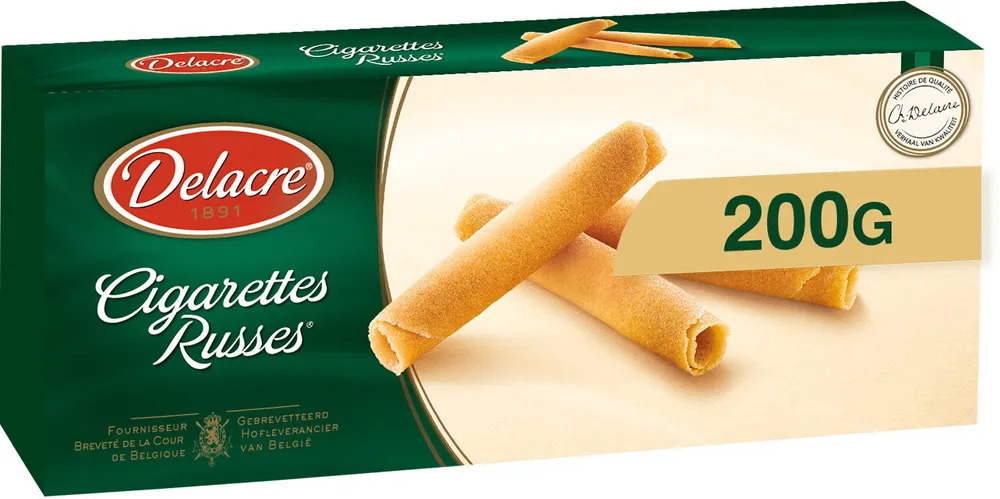 Biscuits Delacre Cigarettes Russes - 200g