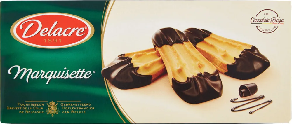 Biscotti con cioccolato superiore
