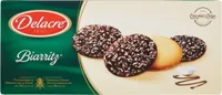 Biscotti con cioccolato superiore