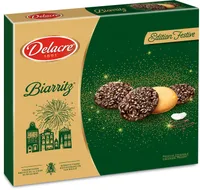 Delacre biarritz biscuits chocolat coco lot 2x175g (350g)