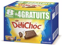 Biscuits Delacre Delichoc Chocolat lait