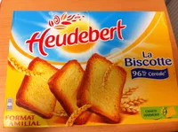 La biscotte 96% céréale (format familial)