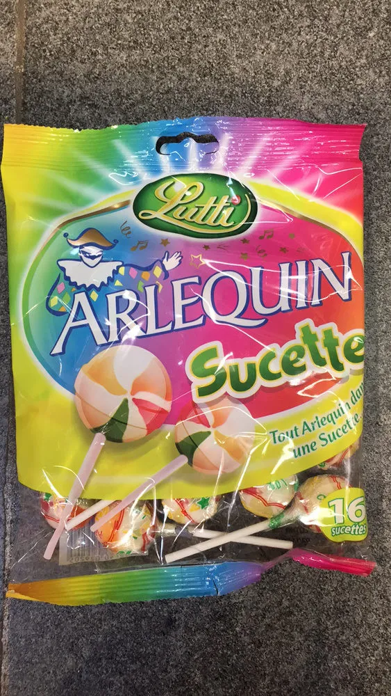 X16 Sucettes Arlequin Lutti