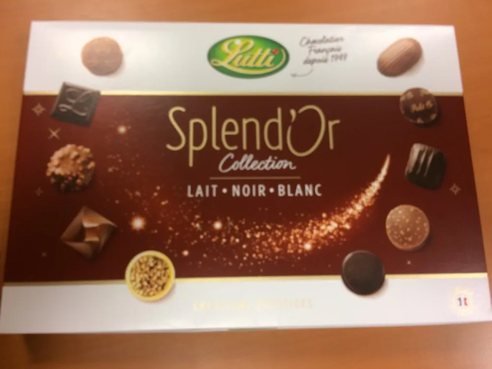 Splend’or lait Noir Blanc
