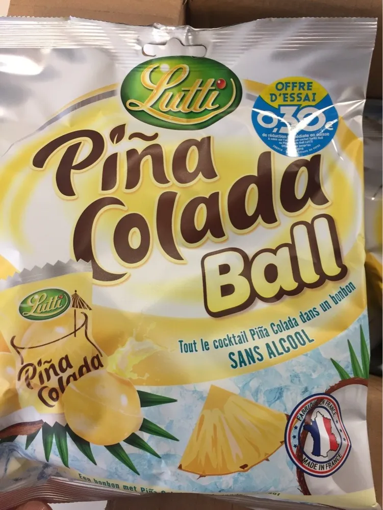 Pina colada ball