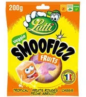 Lutti smoofizz fruits 200g