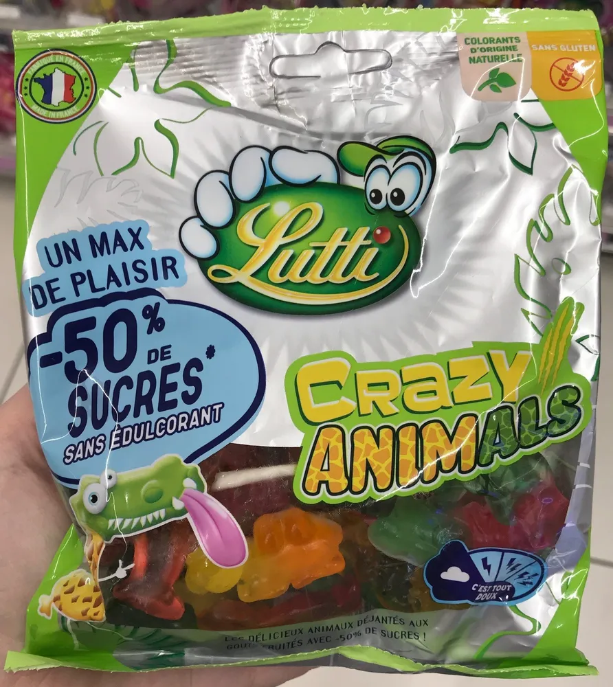 Crazy animals (-50 % de sucres)