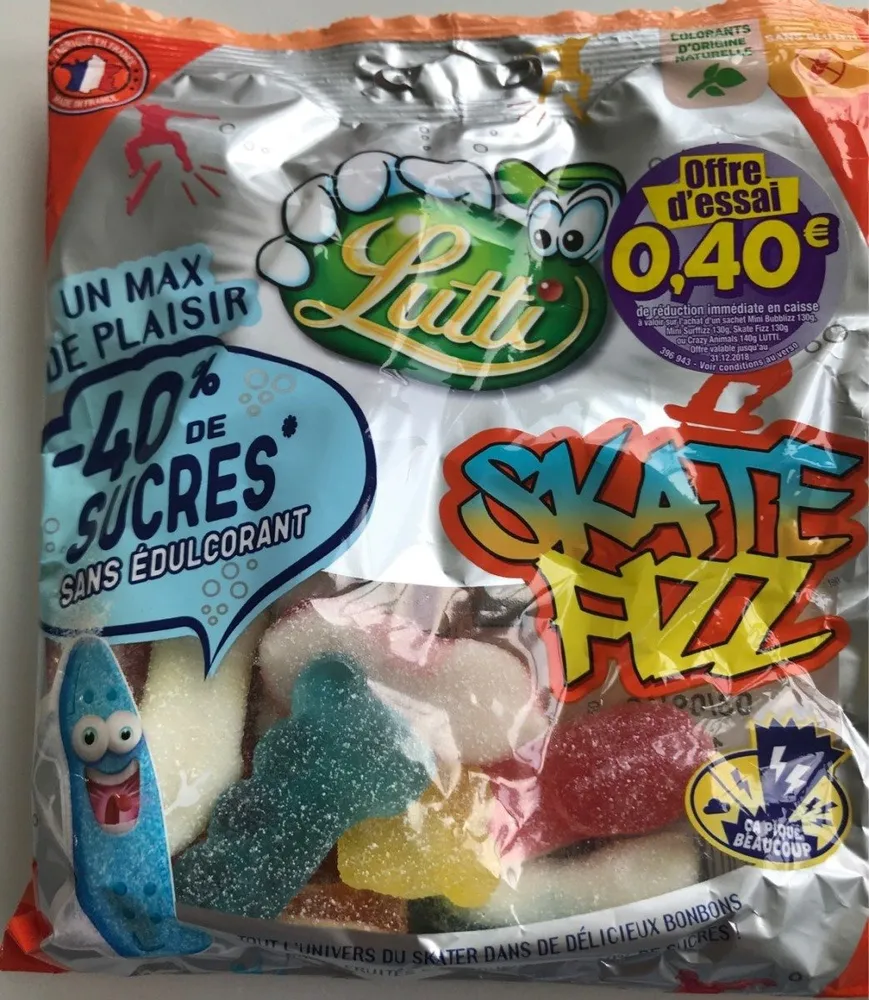 Skate Fizz (-40 % de sucres)