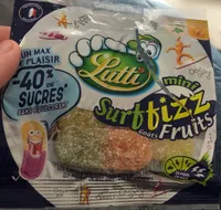 Lutti surf fizz