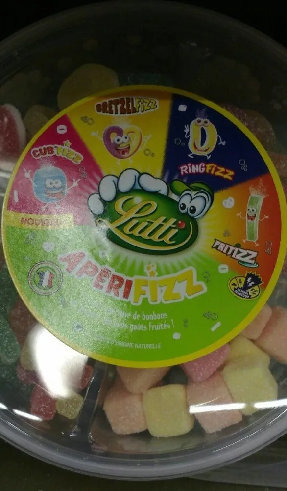 Lutti aperifizz tubo 400g