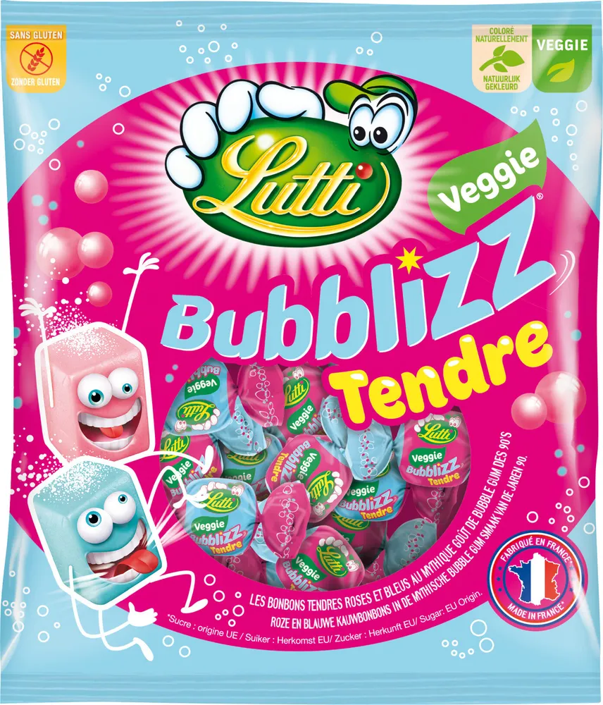 Lutti Bubblizz Tendre