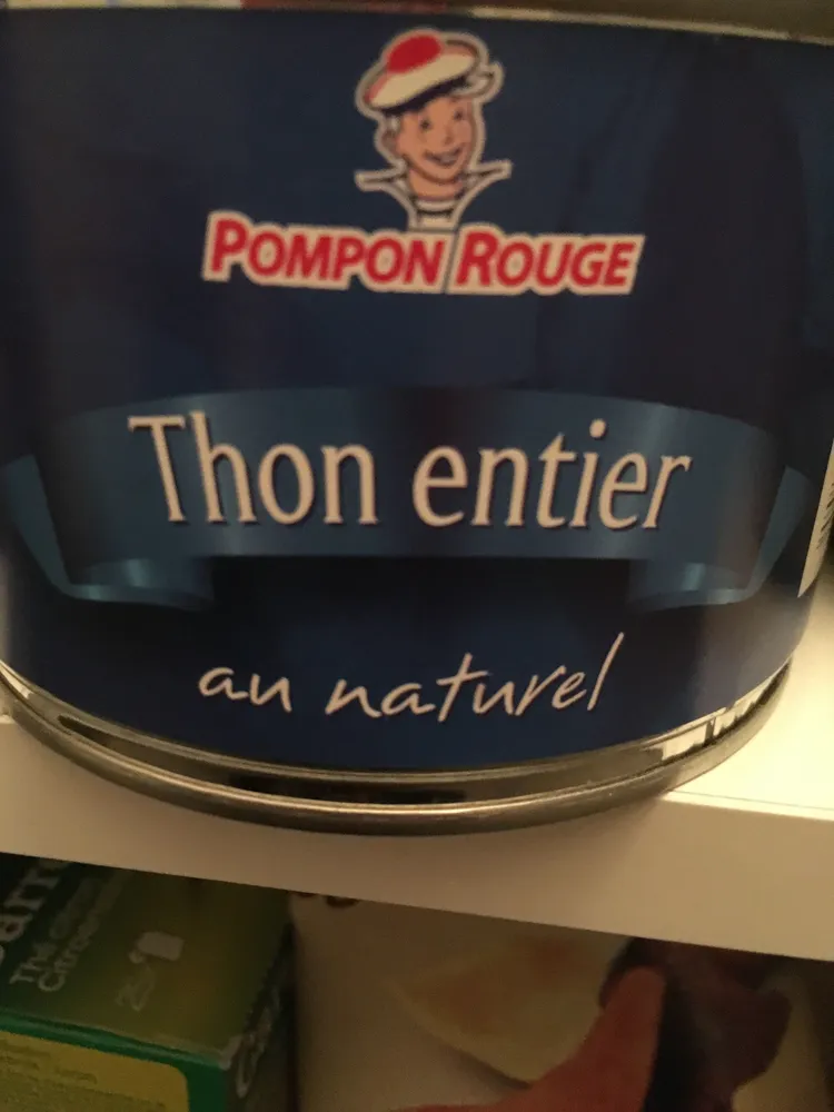 Thon entier naturel