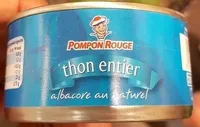 Thon entier albacore au naturel
