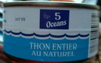 Thon entier au naturel