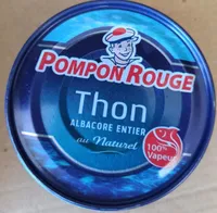 Pompon rouge thon albacore