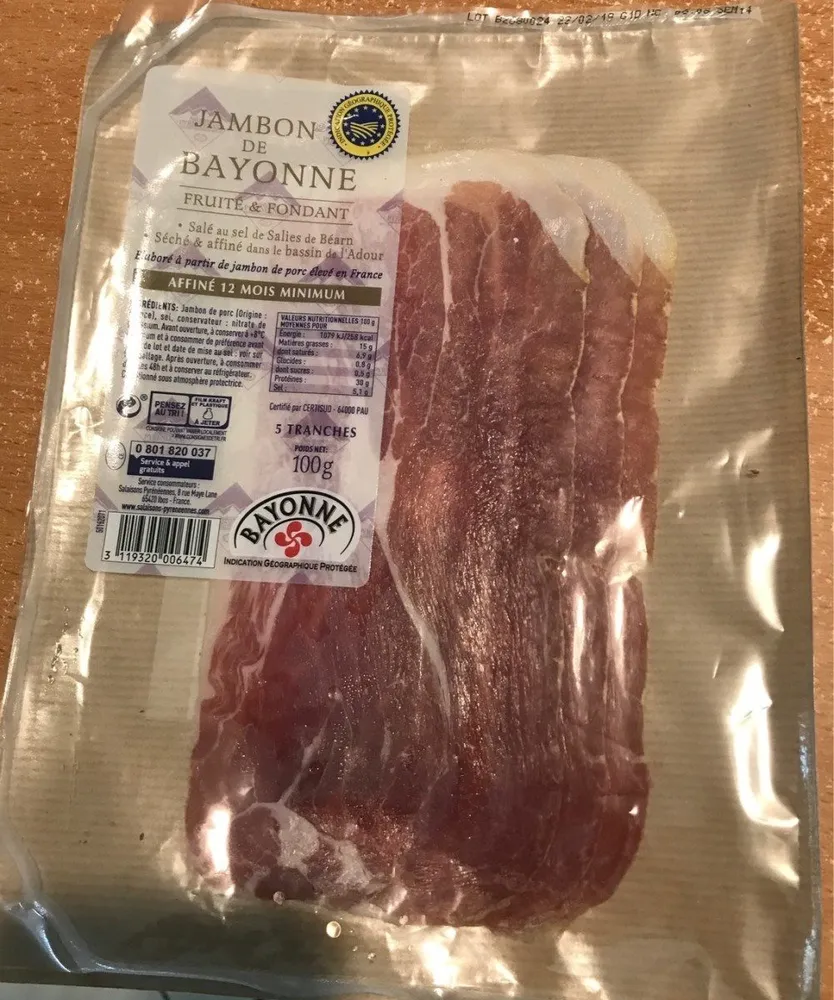 Jambon de Bayonne