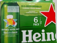 6 pack 33 cl Heineken