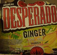 Bière aromatisée Tequila - gingembre & citron vert