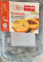 Burger garbanzo y tomate seco