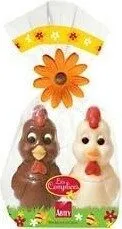 2 Chocolate Rooster