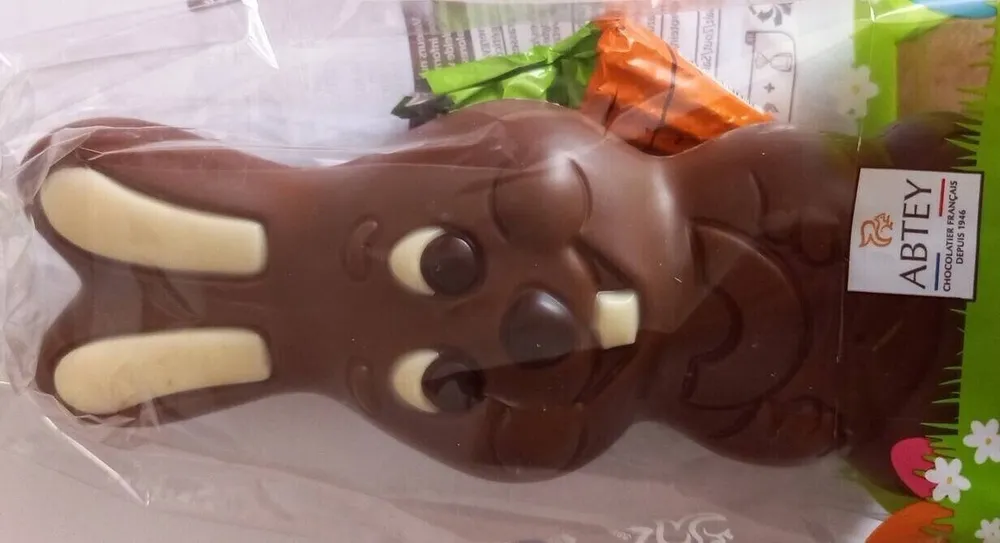Lapin chocolat au lait