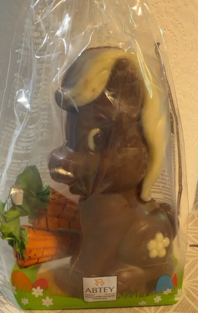 Chocolats lait et blanc décorés