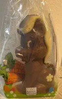 Chocolats lait et blanc décorés