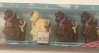 Chocolat au lait et blanc décoré