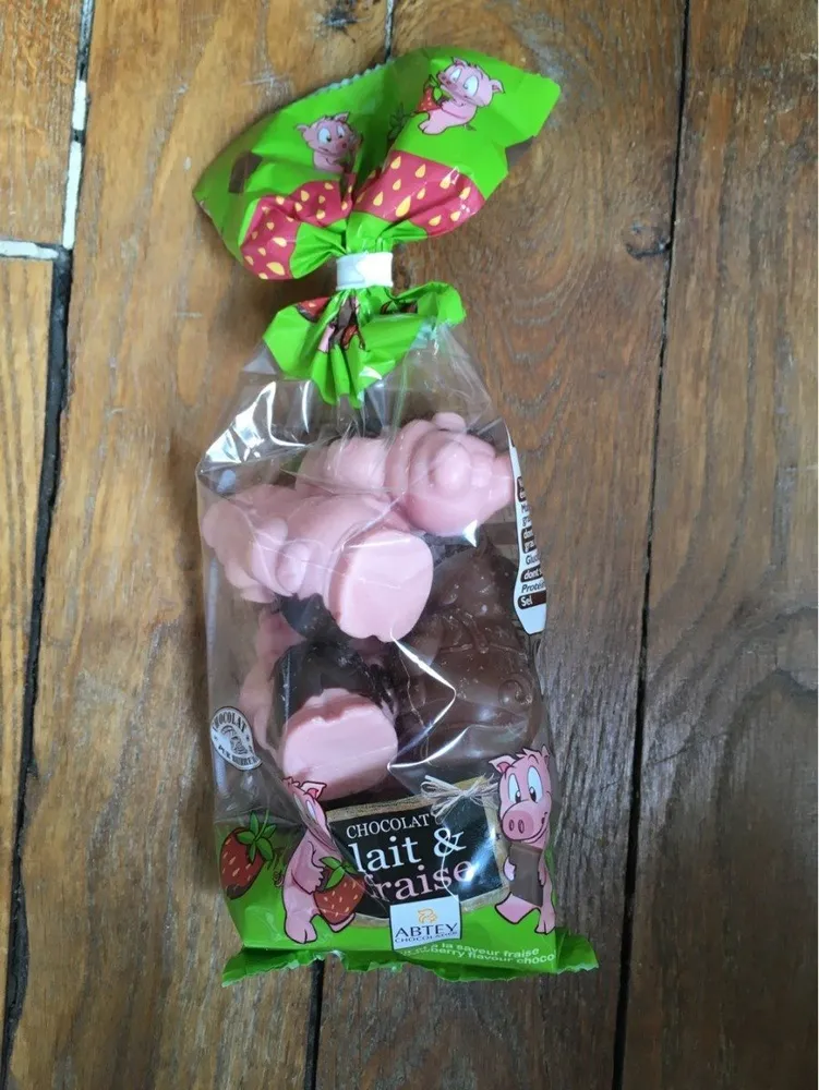 Chocolat lait fraise