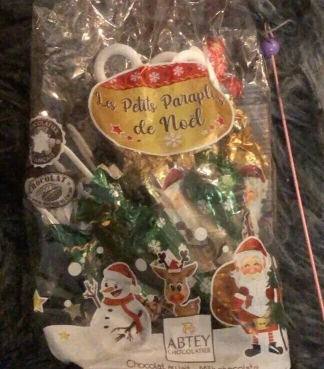 Les petits parapluie de noel
