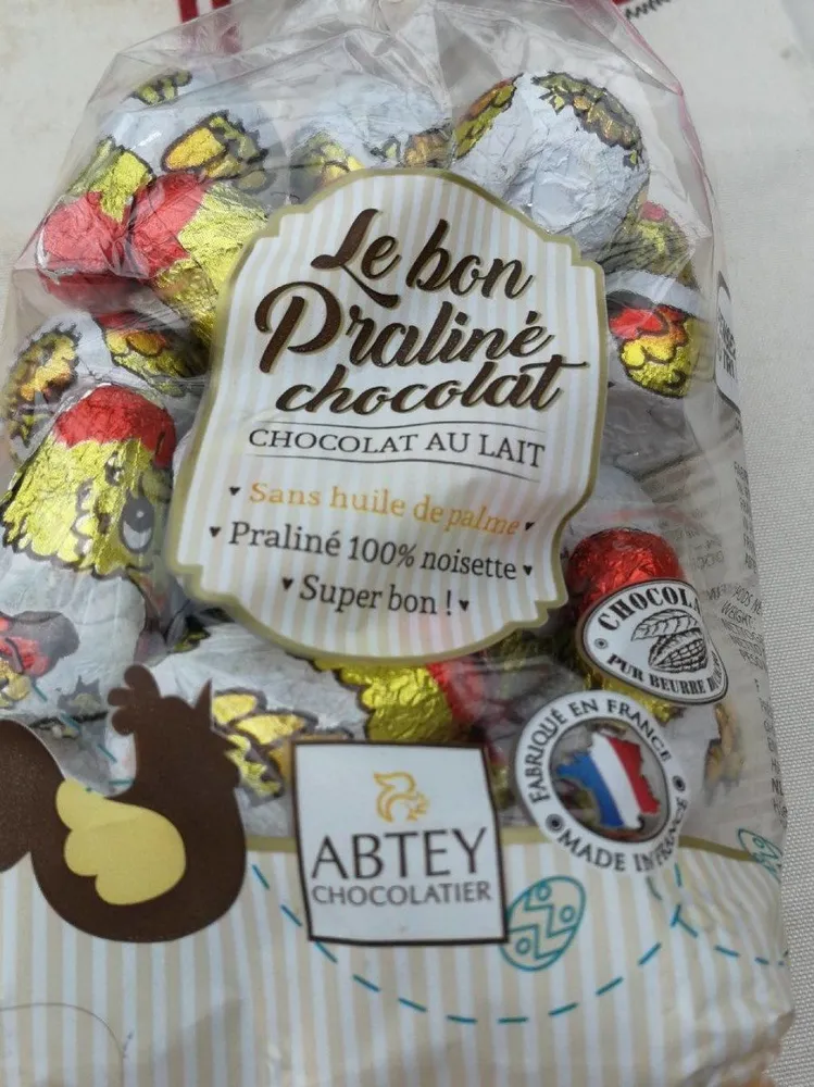 Le bon praliné chocolat
