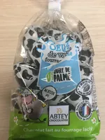 Chocolat lait au fourrage lacté
