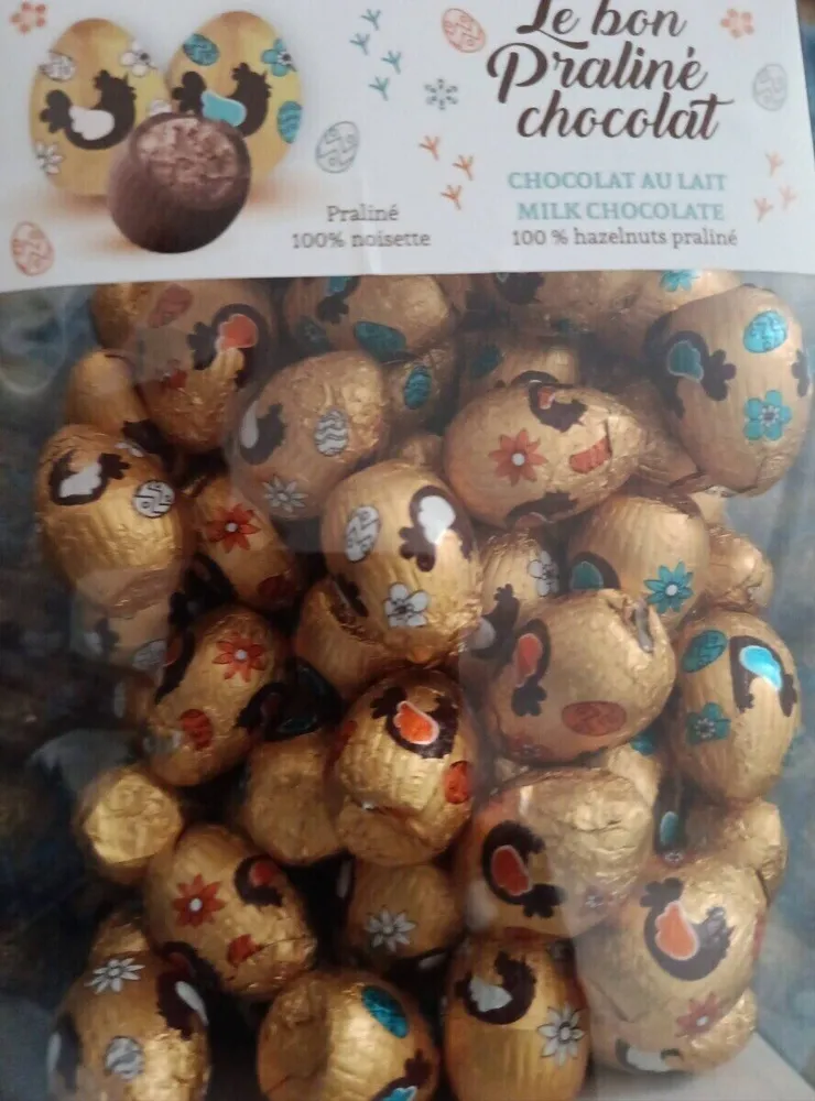 Le bon praline chocolat