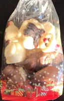 Pére  Noël et bonshommes de neige